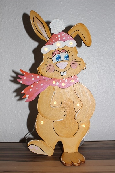 Zuckersüßer Winterhase