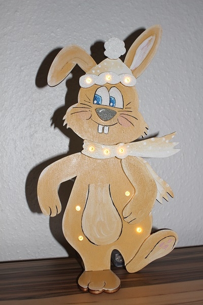 Zuckersüßer Winterhase